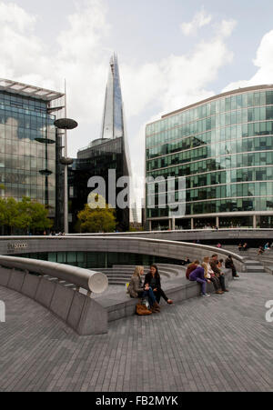 Londra, più Londra Büro und Geschäftshäuser westlich der MUNICIPIO Foto Stock