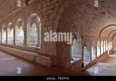 Le Thoronet, Zisterzienserkloster Abbaye du Thoronet Foto Stock