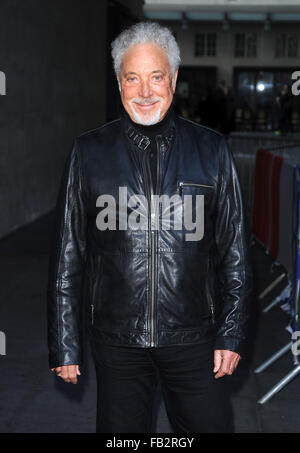 Sir Tom Jones BBC Radio 1 dotata di: Sir Tom Jones dove: Londra, Regno Unito quando: 08 Dic 2015 Foto Stock