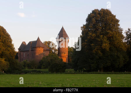 Krefeld, Burg Linn Foto Stock