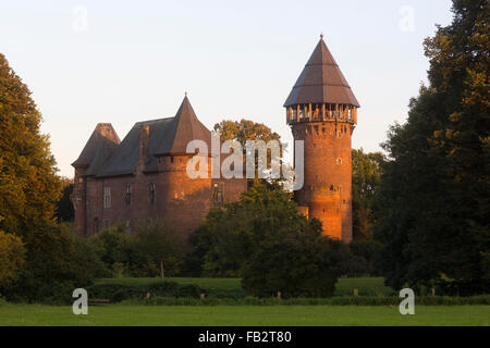 Krefeld, Burg Linn Foto Stock