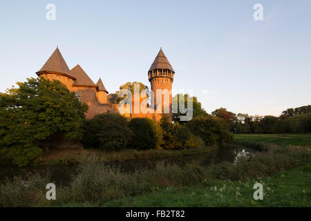 Krefeld, Burg Linn Foto Stock