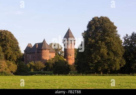 Krefeld, Burg Linn Foto Stock