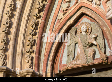 Duderstadt, Oberkirche San Cyriakus Foto Stock