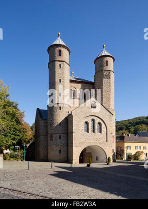 Bad Münstereifel, ehemalige Stiftskirche San Crisante e Daria Foto Stock