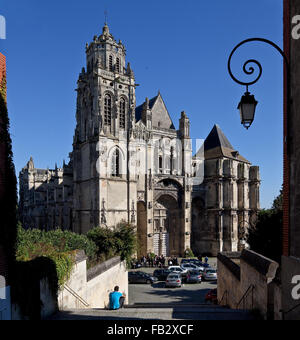 Gisors, Kirche St-Gervais-et-St-Protais Foto Stock