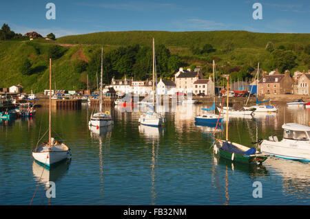 Porto di Stonehaven in mattina presto luce - Aberdeenshire, Scozia. Foto Stock