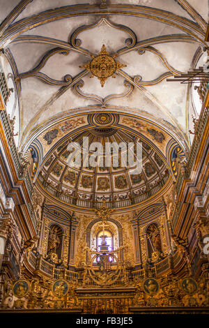 Interno della Sacra Capilla del Salvador, chiesa del Salvador (XVI secolo) in Plaza Vázquez de Molina, Úbeda. Provincia di Jaén. Un Foto Stock