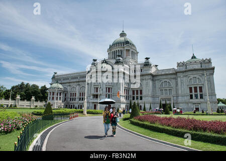 Ananta Samakhom trono Hall a Dusit Palace a Bangkok, in Thailandia Foto Stock