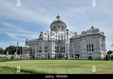 Ananta Samakhom trono Hall a Dusit Palace a Bangkok, in Thailandia Foto Stock