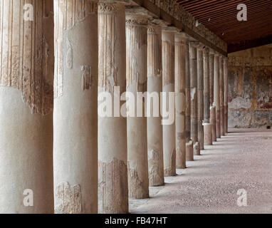 Le terme romane di Pompei Foto Stock