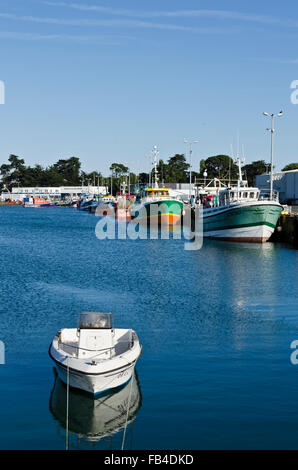 Loctudy Bretagna Francia porto di pesca Foto Stock