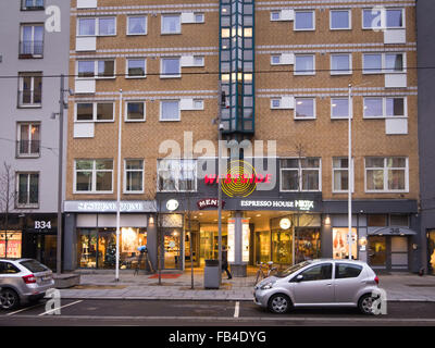 Westside shopping center in Bogstadveien Oslo Norvegia, uno dei tradizionali vie dello shopping di Majorstua / area Frogner Foto Stock