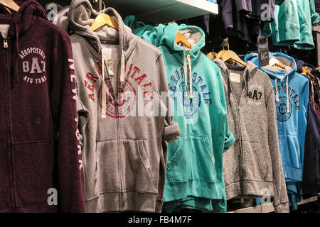 Aeropostale Store in Manhattan Mall sulla Avenue of the Americas, NYC Foto Stock