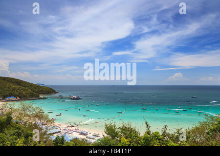 Bella spiaggia e l'oceano a Pattaya - Pattaya Thailandia Foto Stock