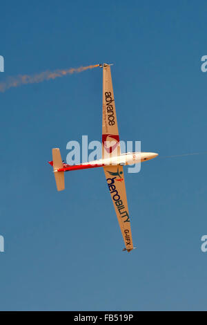 Aliante FX ad Al Ain Air Show 2015 a Al Ain, Emirati arabi uniti Foto Stock