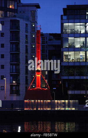Campana subacquea attrazione Dublin Foto Stock