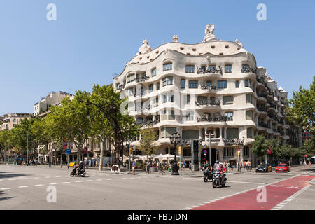 Casa Mila Foto Stock