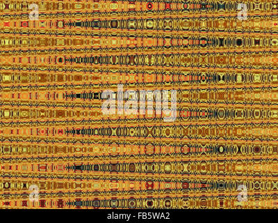 Sfondo con golden e astratto strisce di luce Foto Stock