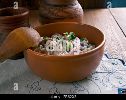 Mulgikapsad - stufato estone withpork, cavolo e orzo. Foto Stock