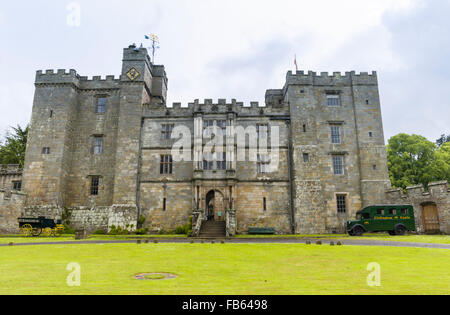 Chillingham, notoriamente haunted Northumberland castello e casa storica. Foto Stock