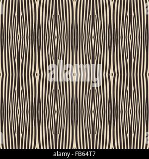 Vettore di caleidoscopio astratto sfondo senza soluzione di continuità sulla base di zebra stripes. Bellissimo modello naturale. Illustrazione Vettoriale