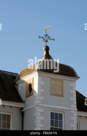 Edificio in Piazza del Mercato, Bicester, Oxfordshire, Regno Unito Foto Stock