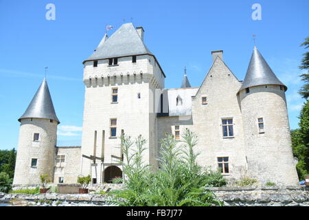 Chateau Du Rivau / Castello di Rivau Foto Stock