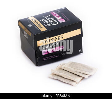 Twinings Earl Grey Tè sfuso fatta da Unilever Foto Stock