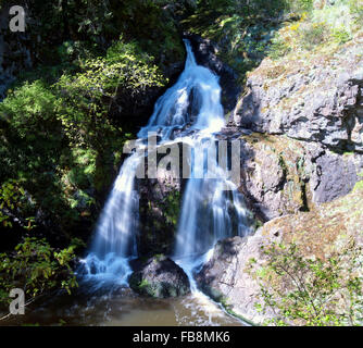 Udienza lady's cascate - spiritoso's Lagoon Park Foto Stock