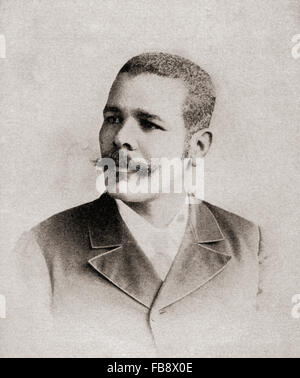 Lt. Generale José Antonio de la Caridad Maceo y Grajales, 1845 - 1896. Seconda-in-il comando dell'esercito Cubano di indipendenza, 1895-1898. Foto Stock