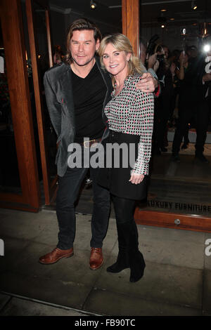 Londra, UK, 24 Novembre 2015: Anthea Turner assiste il guardare bene sentire meglio - La carità la reception a Londra Foto Stock