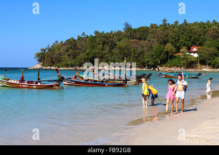 Thailandia Phuket Kata Beach è una delle migliori spiagge dell'isola Adrian Baker Foto Stock