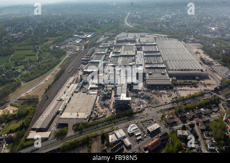 Vista aerea, la demolizione della Opel stabilimento di Bochum 1 ha iniziato, la zona della Ruhr di Bochum, Germania, Europa, vista aerea, Foto Stock