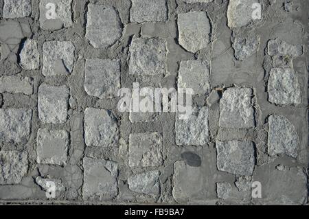 Immagine diritta del pavimento Foto Stock