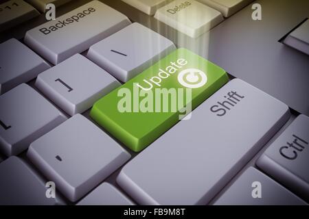 Chiave di aggiornamento Foto Stock
