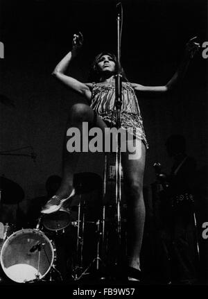 Tina Turner. - 1970 - Francia / Ile-de-France (Regione) / Parigi - Tina Turner. - Tina Turner ; - all'Olympia di Parigi ; - 1970 ; - Credito : ; - Philippe Gras / Le Pictorium Foto Stock