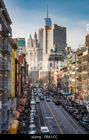 Chinatown, Manhattan, New York, Stati Uniti d'America Foto Stock