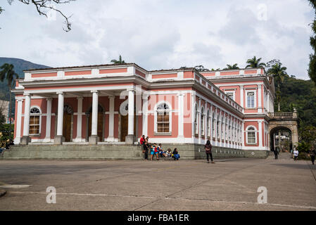 Museo imperiale di Brasile, Petropolis, Stato di Rio de Janeiro, Brasile Foto Stock