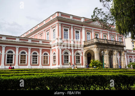 Museo imperiale di Brasile, Petropolis, Stato di Rio de Janeiro, Brasile Foto Stock