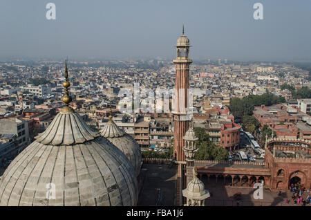 Jama Masjid, Delhi, India Foto Stock