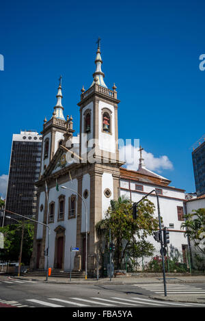 Igreja de Santa Luzia, Rio de Janeiro, Brasile Foto Stock