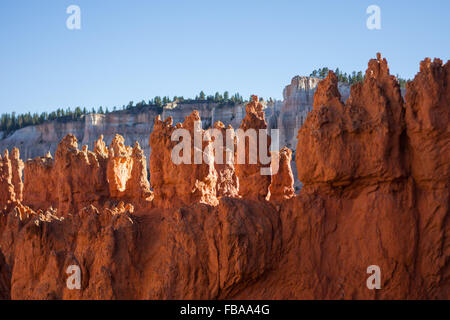 Vista su Bryce Canyon dello Utah Foto Stock