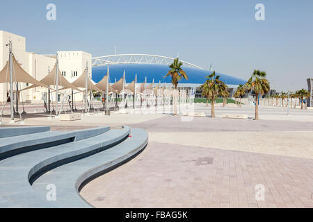 L'Aspire Zona centro sportivo a Doha. Il 22 novembre 2015 a Doha, in Qatar, Medio Oriente Foto Stock