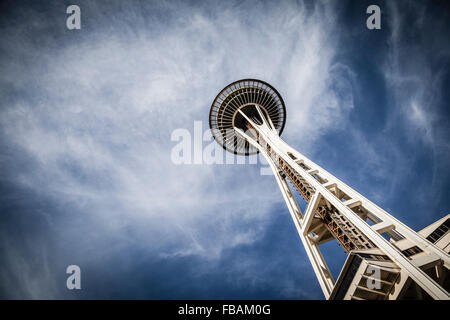 Lo Space Needle, a Seattle, Washington. Foto Stock