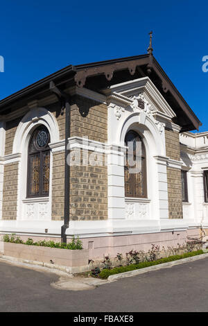 Hatton National Bank, Nuwaraeliya (Nuwara Eliya), Hill Country, Sri Lanka, Asia Foto Stock