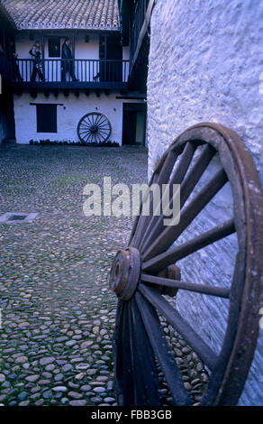 Córdoba.Andalusia. Spagna: Posada del Potro, tipica locanda risalente xv c. menzionato nel romanzo 'Dsu Quixote de la Mancha' e dec Foto Stock