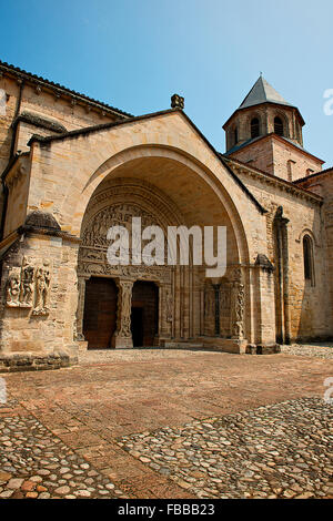 Saint Pierre chiesa abbaziale in Francia Foto Stock