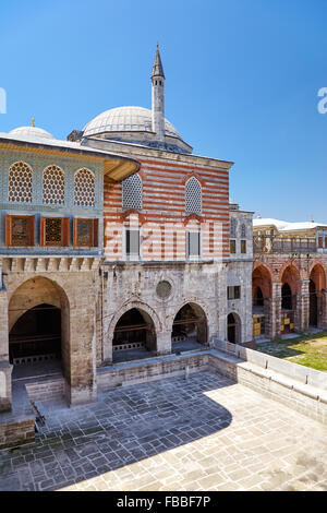 L'edificio dove l'Harem preferiti vissuto. Il cortile del Faviorites nell'Harem, Palazzo Topkapi Istanbul Foto Stock