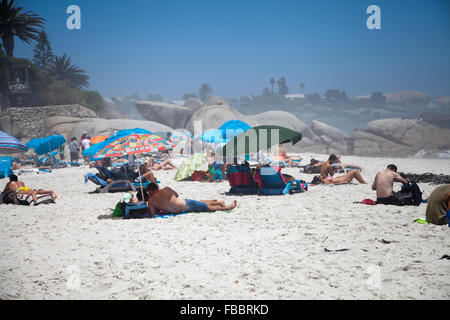 Clifton Terza Spiaggia a Cape Town - Sud Africa Foto Stock